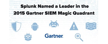 Splunk zum Leader im Gartner 2015 Magic Quadrant für SIEM ernannt