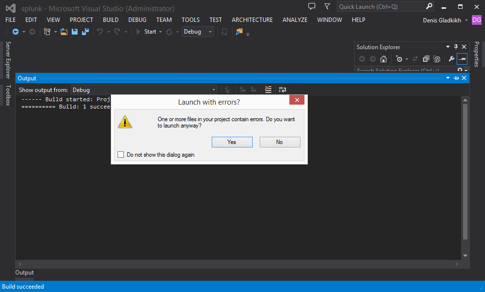 Visual Studio Errors