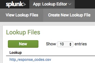 creating a lookup