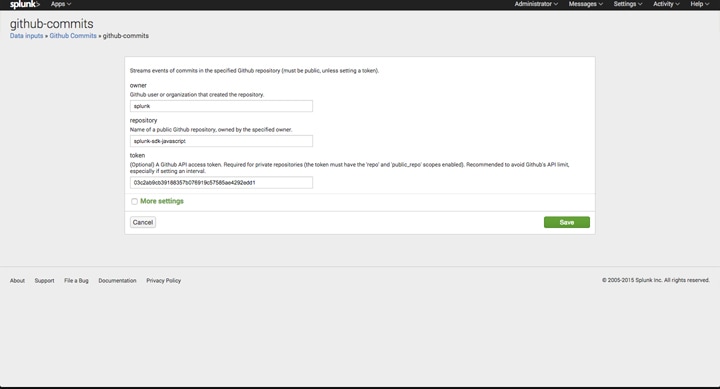 Github Input