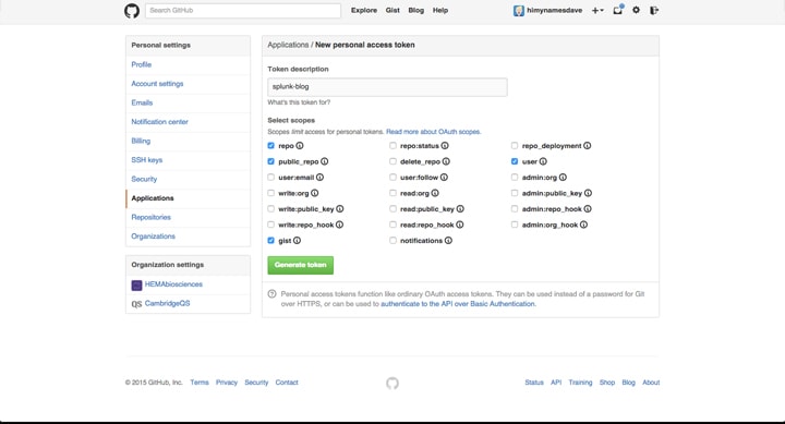 Github Token