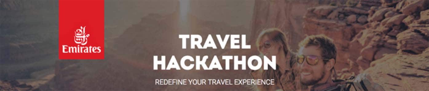 Emirates Travel Hackathon banner