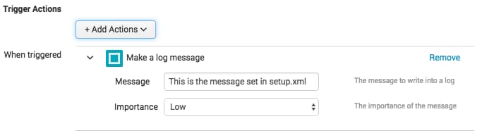 Modular alert dialog with default value for message