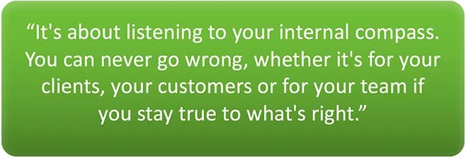 quote Angie Messer internal compass