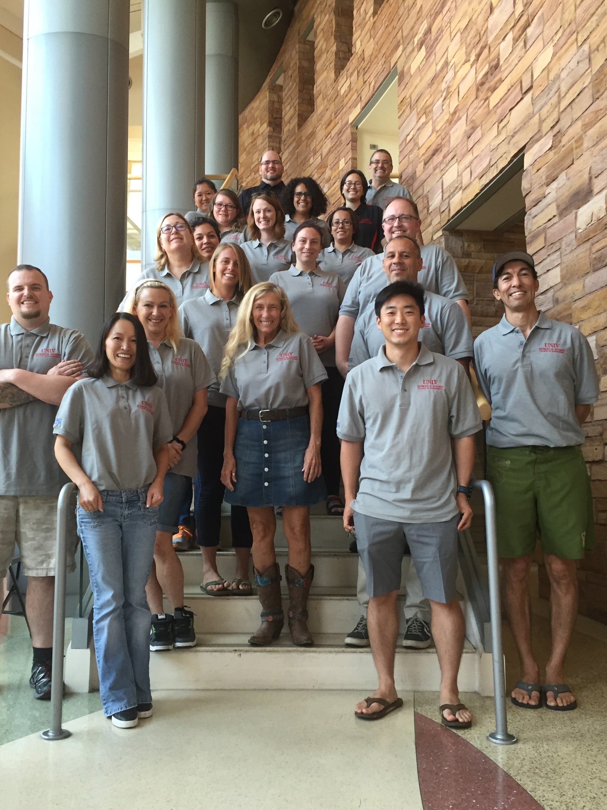 Teachers from across the nation participated in the college-hosted PLTW STEM program this summer at UNLV’s Howard R. Hughes College of Engineering.