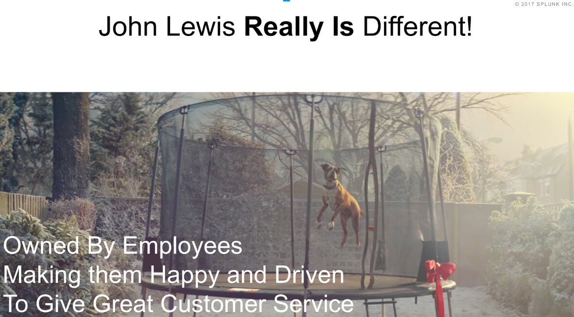 John Lewis Guaranteeing amazing customer service with Splunk