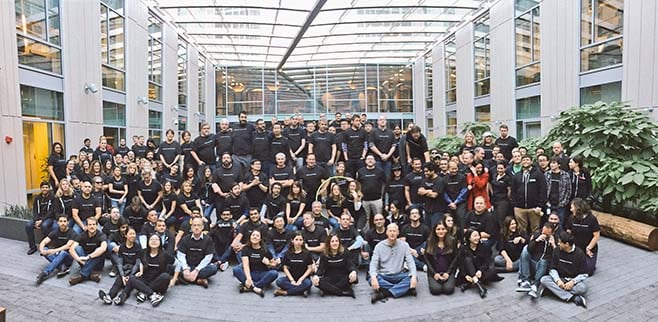 Splunk courtyard employees group