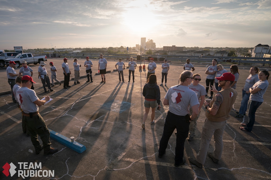 Team Rubicon Volunteering with Our Partners