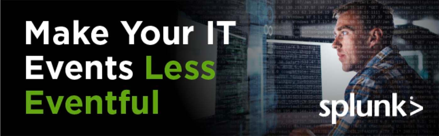 Splunk IT events banner