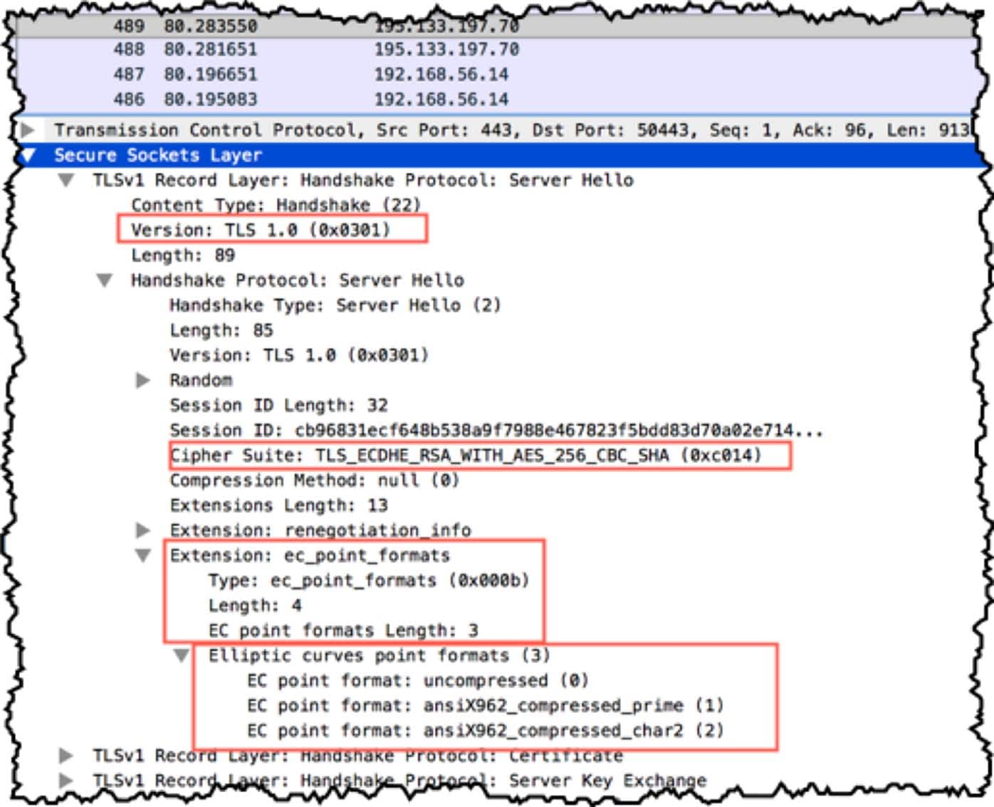 SSL data transmission sample