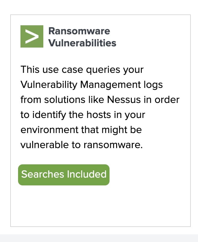 Ransomware Vulnerabilities