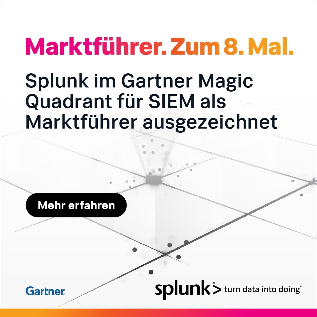 Splunk Gartner Magic Quadrant SIEM