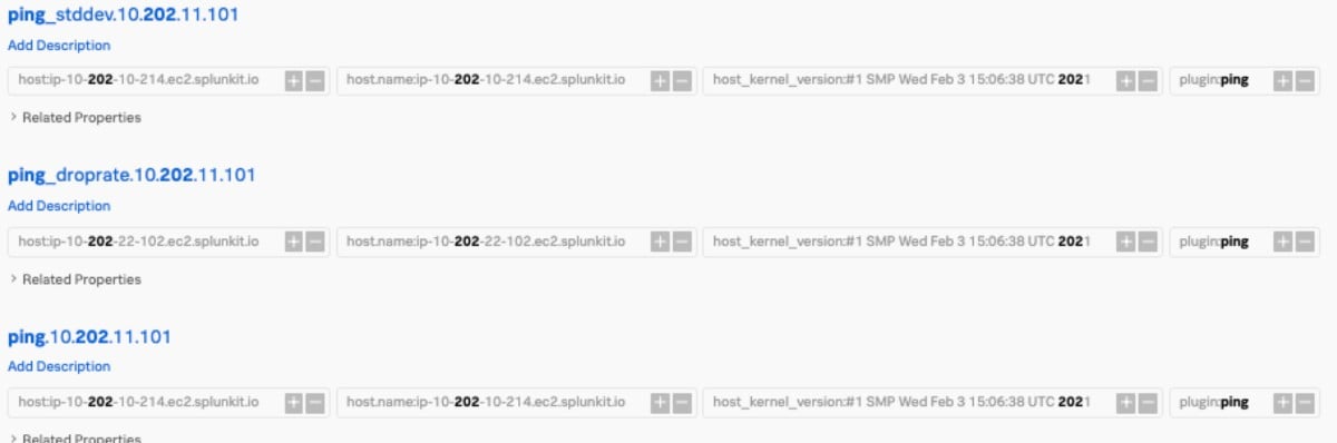 ICMP avec le Splunk OpenTelemetry Collector