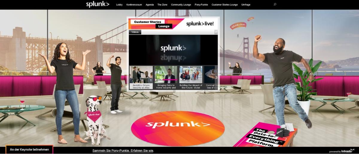 SplunkLive! Virtual Customer Lounge