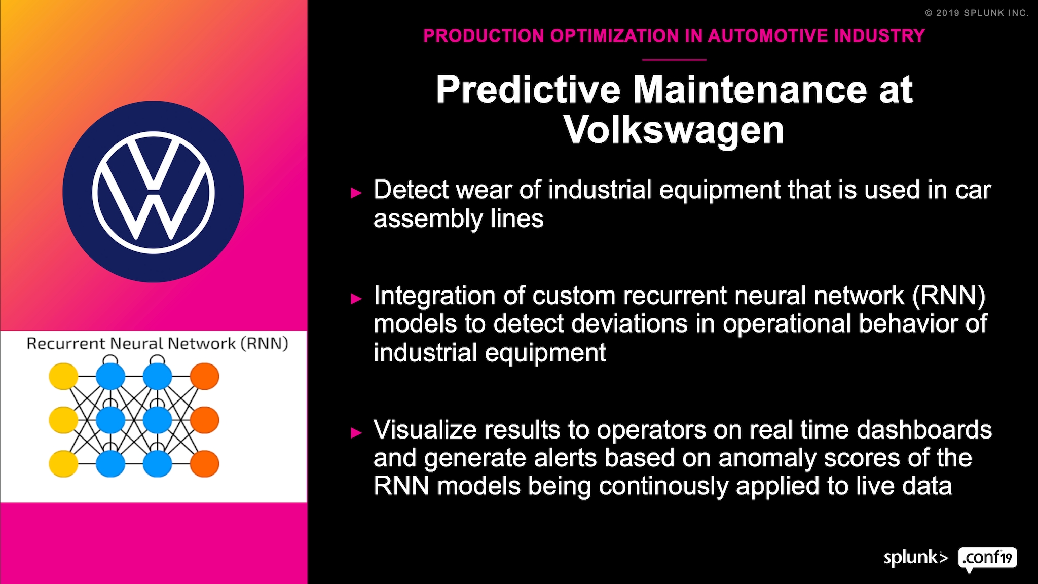 Predictive Maintenance at Volkswagen