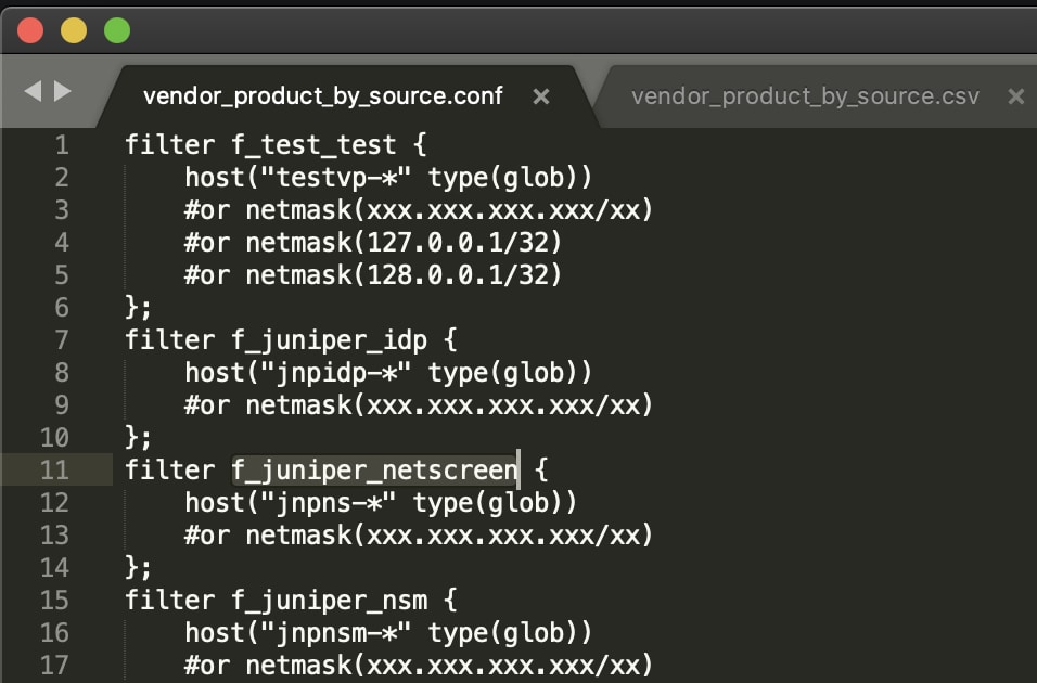 Splunk connect for syslog