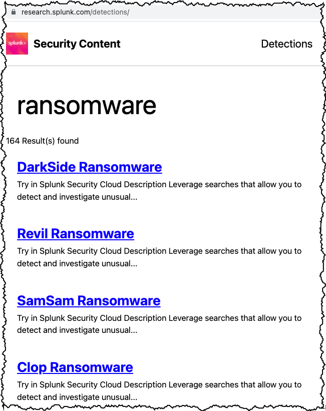 Suchanfragen Ransomware