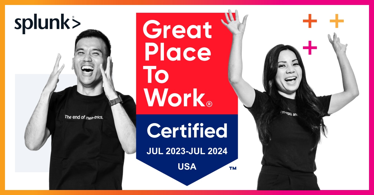 Splunk is a 2023 Great Place to Work®