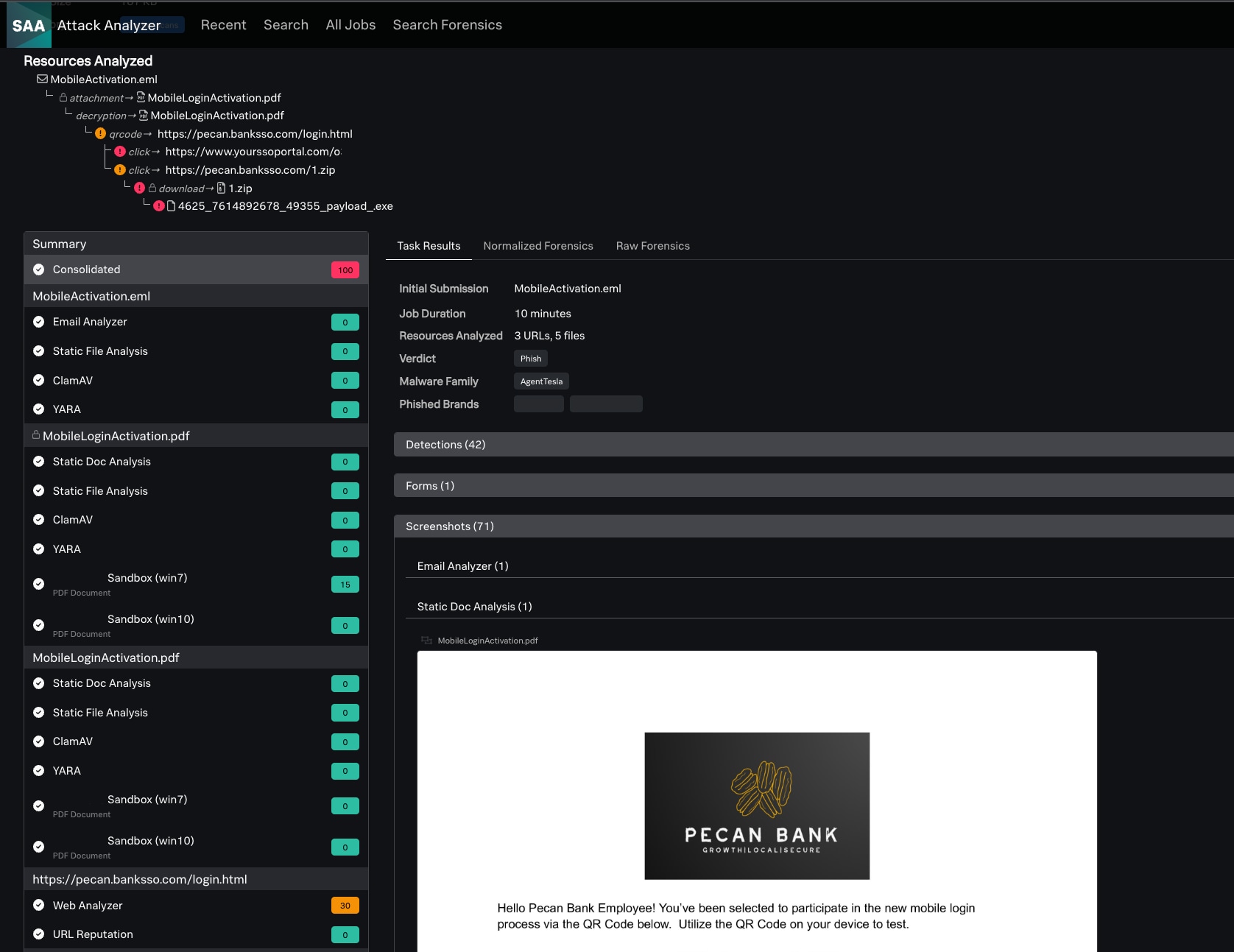 Splunk Attack Analyzer