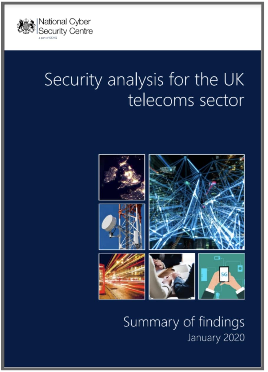 Security analysis for the UK telecoms sector