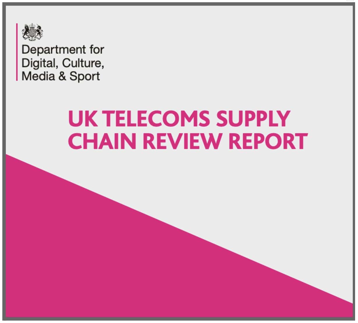 UK Telecoms Supply Chain Review Report