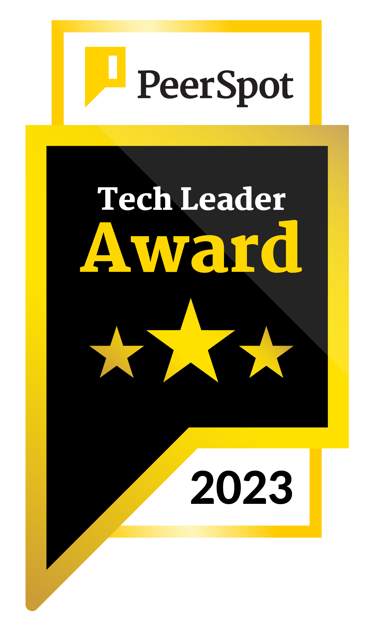 PeerSpotの2023年Tech Leader賞