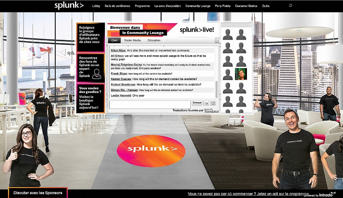 SplunkLive! Virtual Lounge