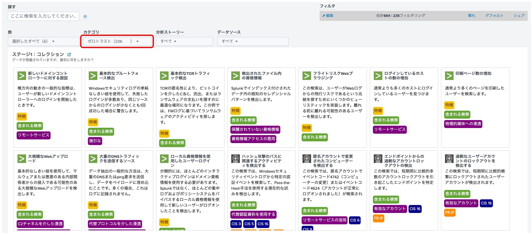 Splunkのゼロトラスト関連サービス