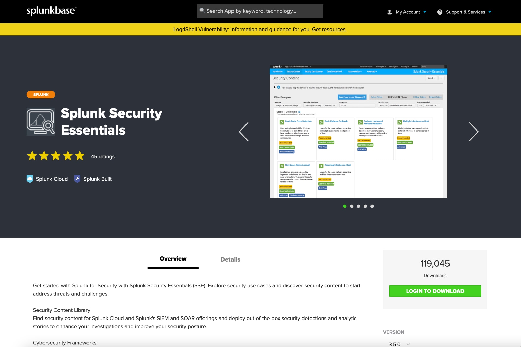 Splunk Security Essentials