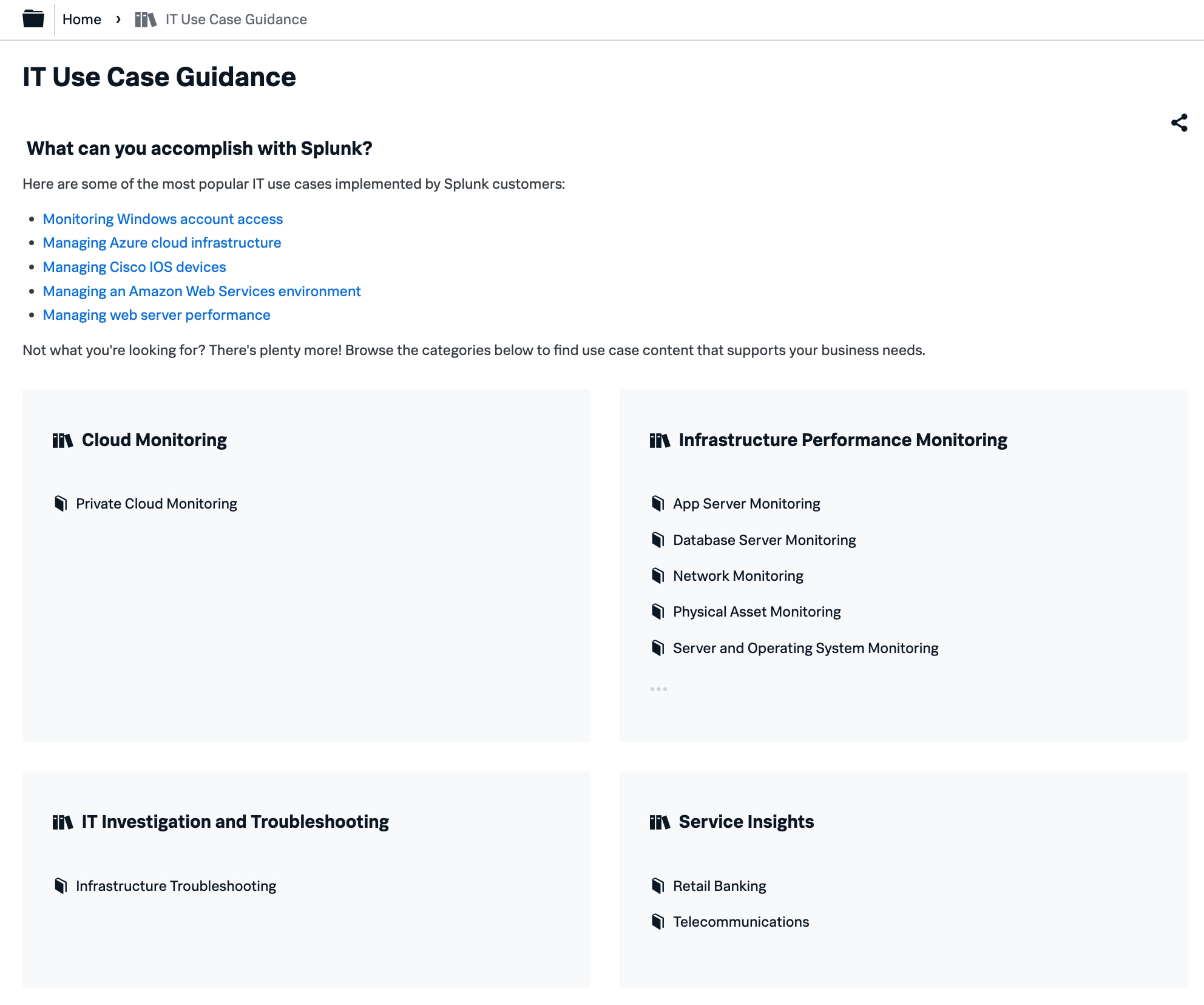 IT Use Case Guidance”