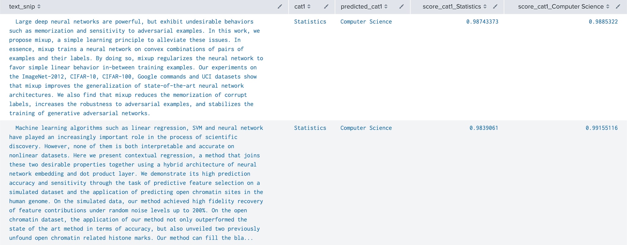 text classification