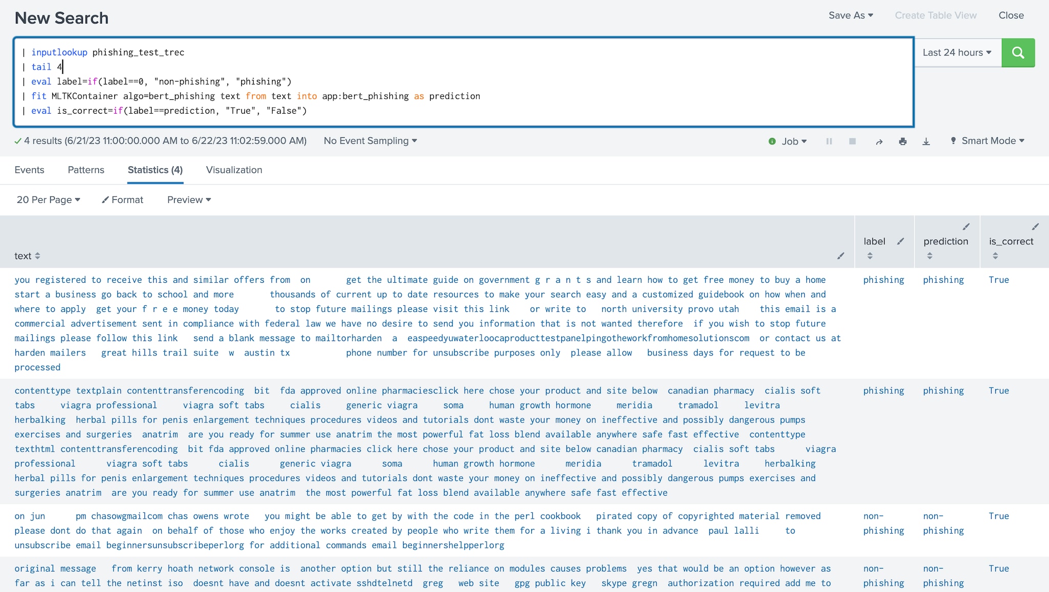 performance using web-scraped data