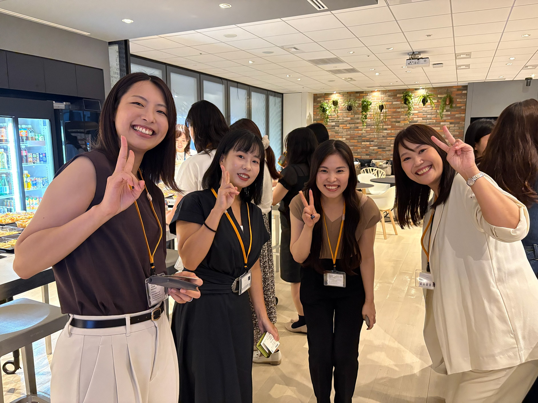 Scene from networking session 5