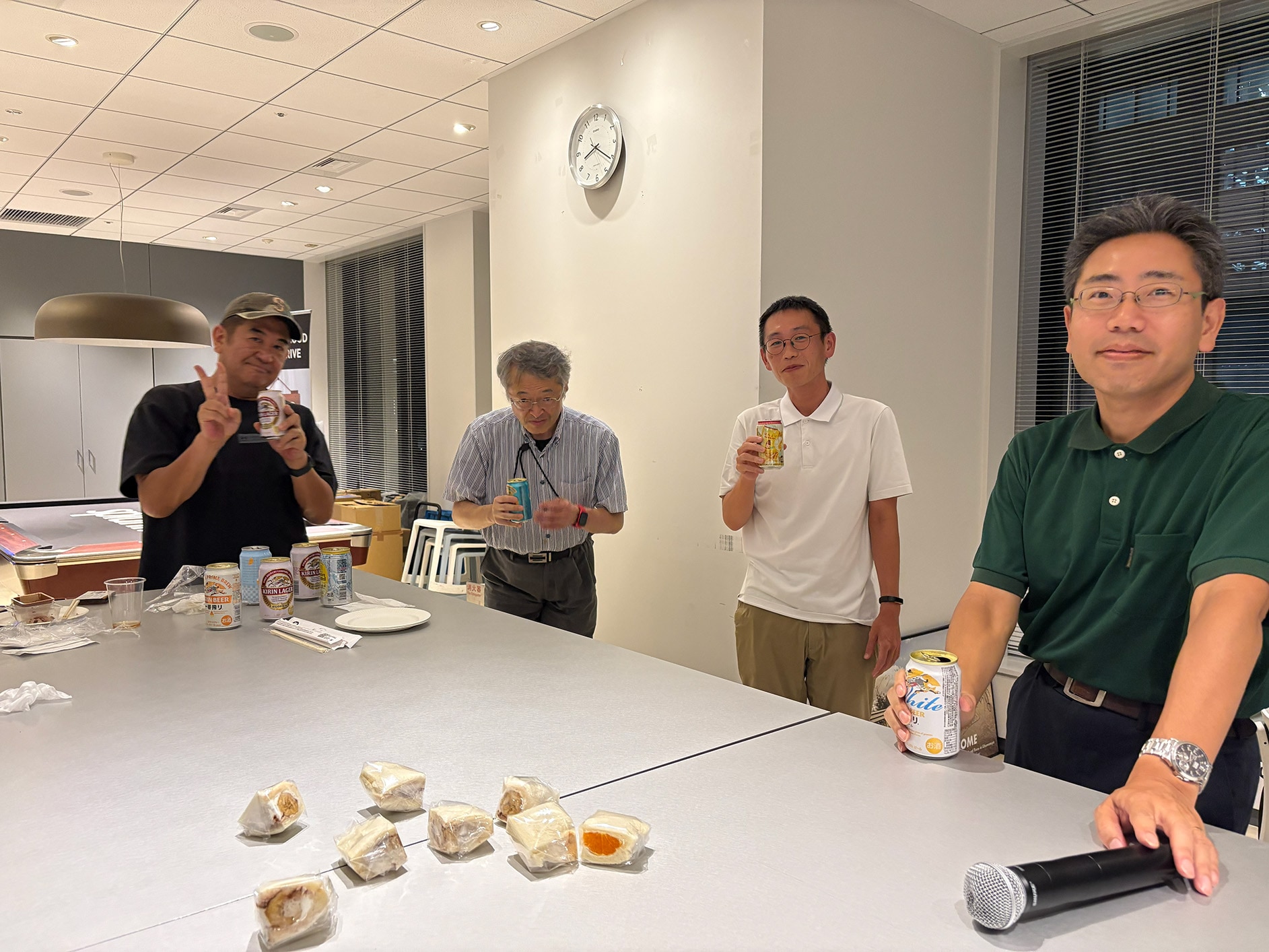 Scene from networking session 7