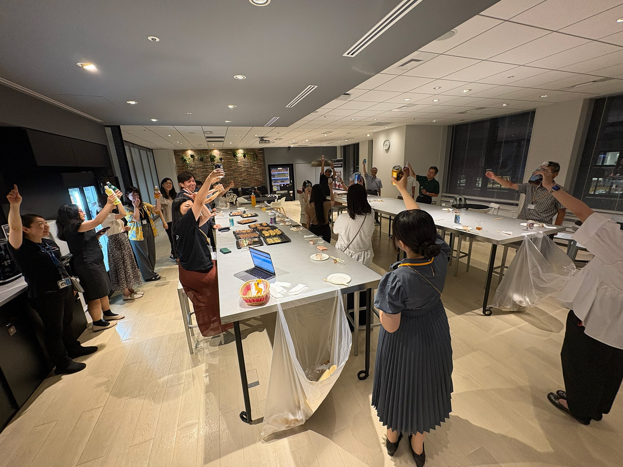 Group photo from networking session