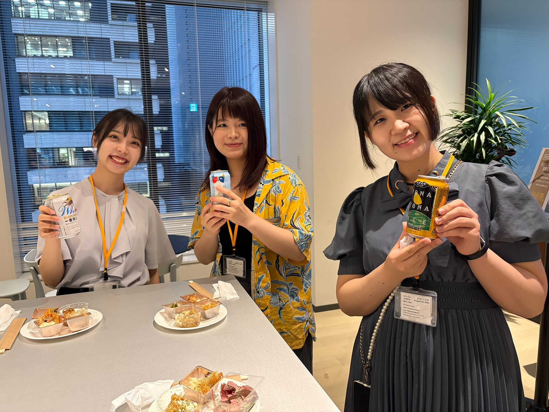 Scene from networking session 1