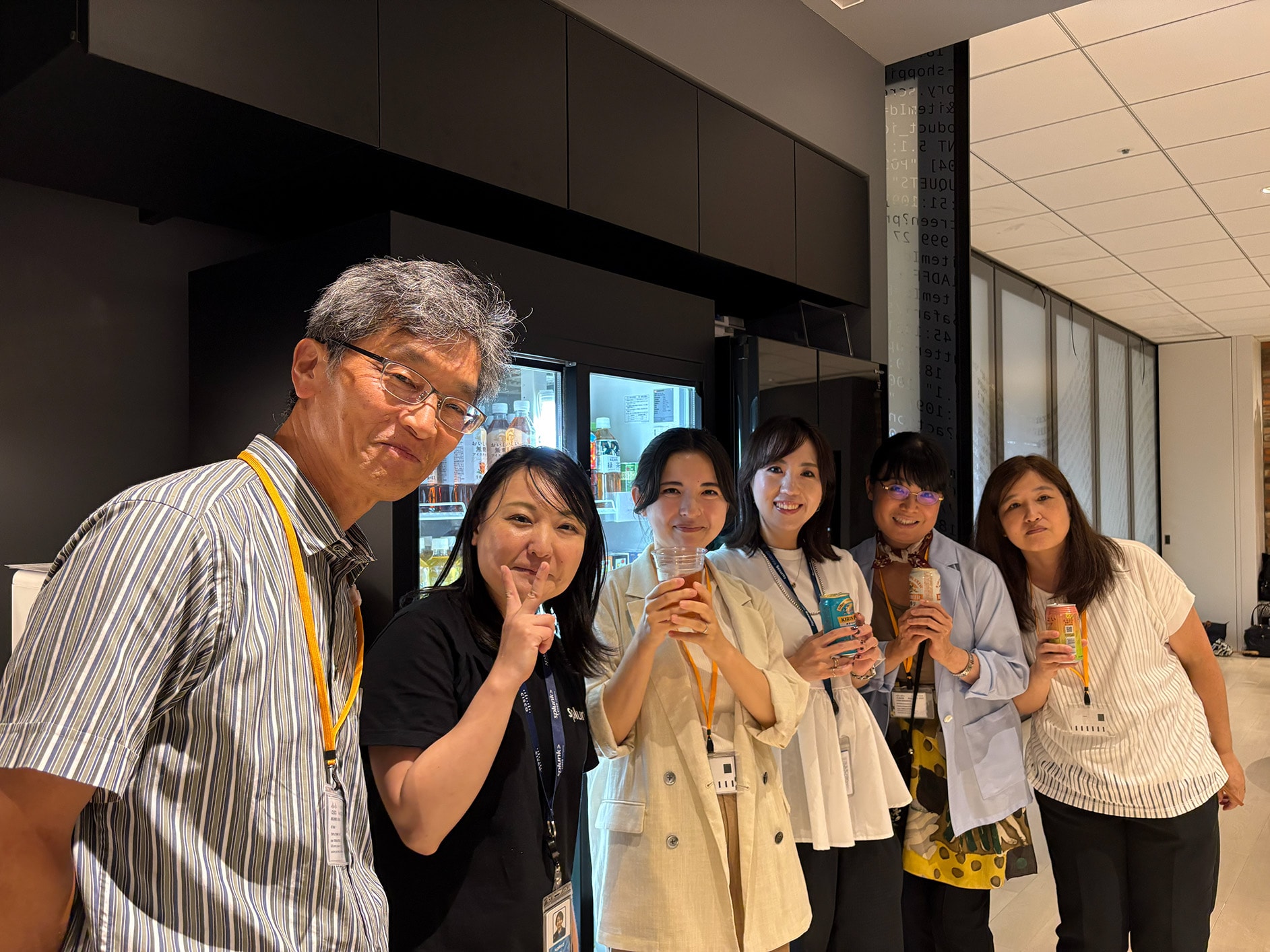 Scene from networking session 2