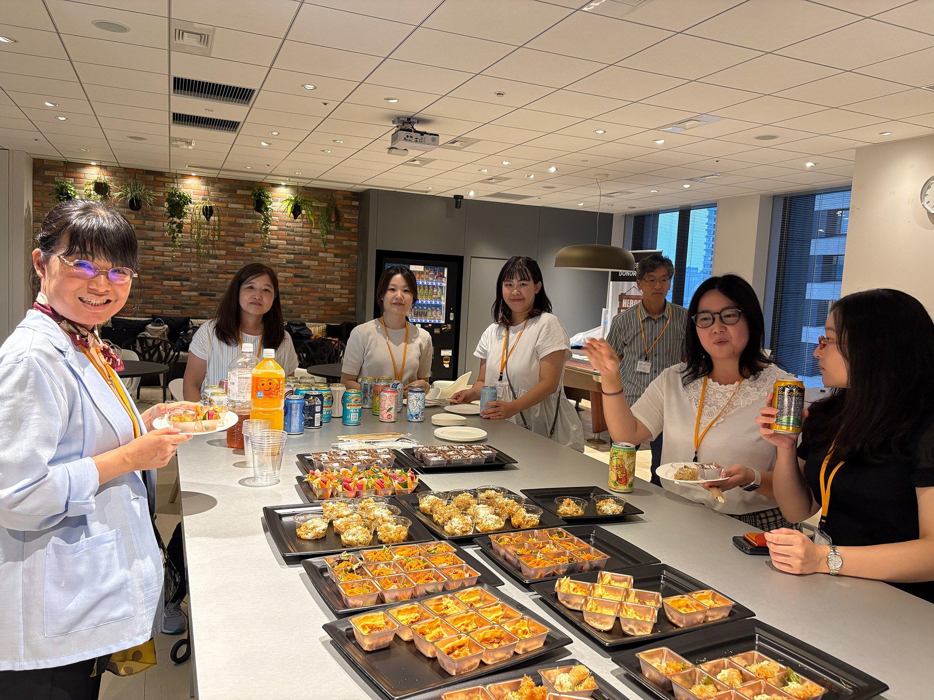 Scene from networking session 3