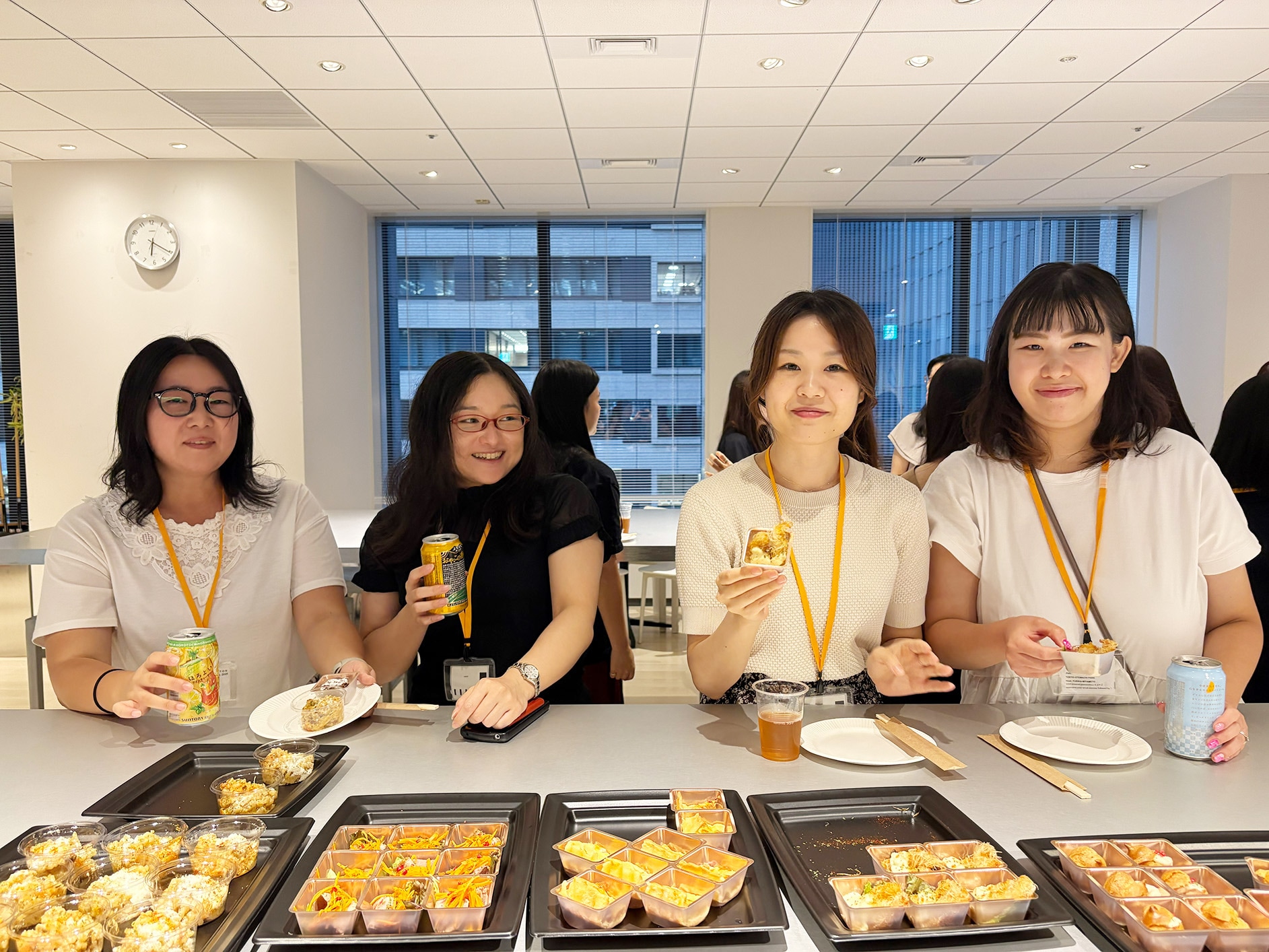 Scene from networking session 4