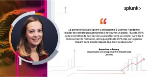 Learneo Académie et Splunk : un partenariat gagnant pour l’emploi dans la cybersécurité