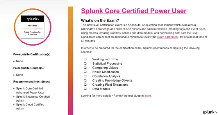 Splunk Core Certified Power Userの学習ガイド