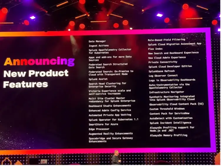 Les annonces et nouveautés de .conf22
