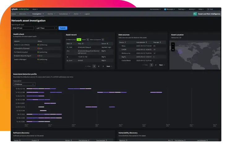 Splunk Asset and Risk Intelligence