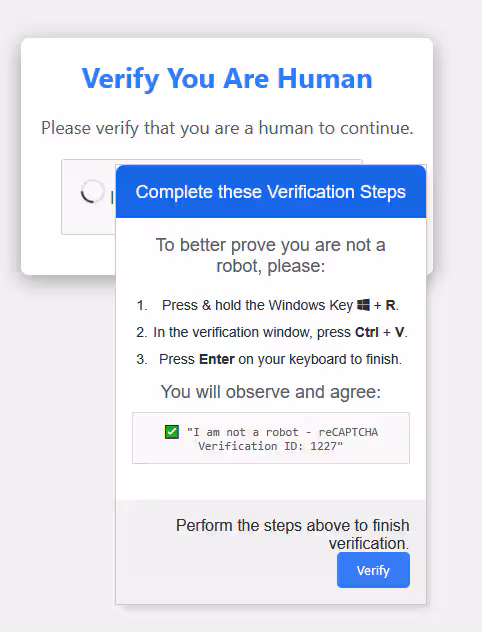 FakeCAPTCHAでロボットではないことを確認している