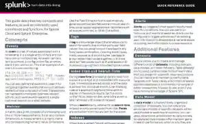 Splunk-Checkliste: Abfrage, SPL, RegEx und Befehle