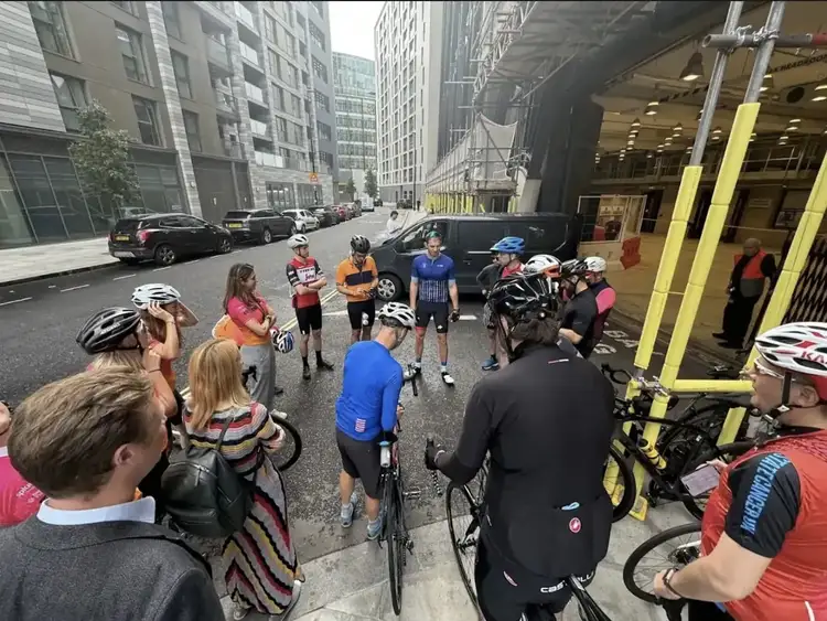 Splunkers cycle for charity