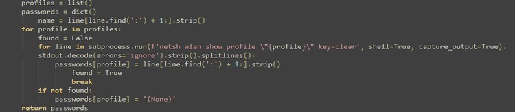 A computer code on a black background AI-generated content may be incorrect.
