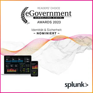 Warum Splunk 2023 für den eGovernment Award nominiert ist
