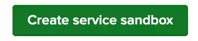 Create service sandboxボタン